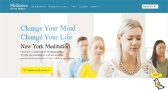 Desktop Screenshot of newyorkmeditation.org